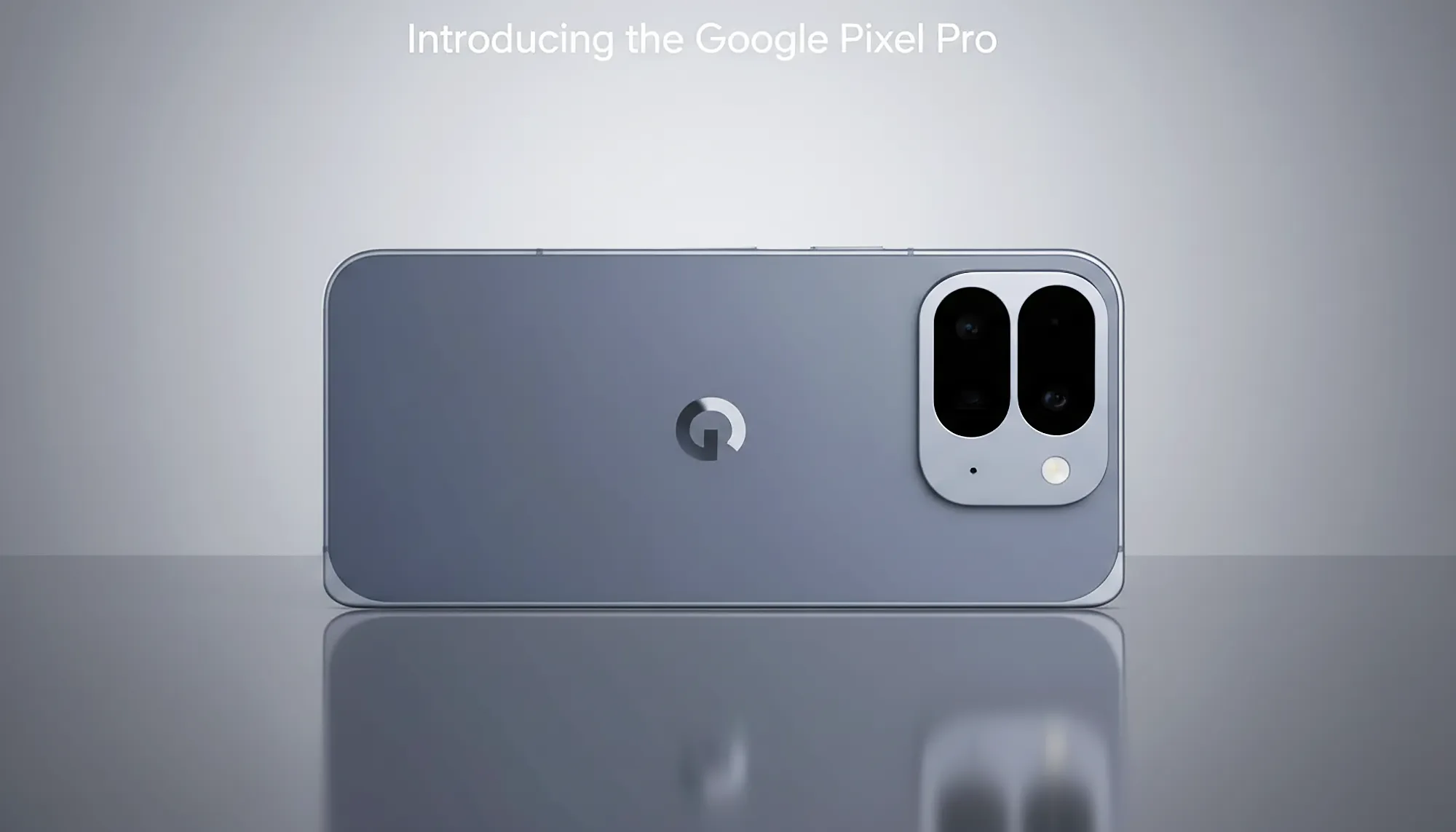 Google Pixel Pro 2026 model in Obsidian Gray showing the new dual-camera sensor and satin finish.