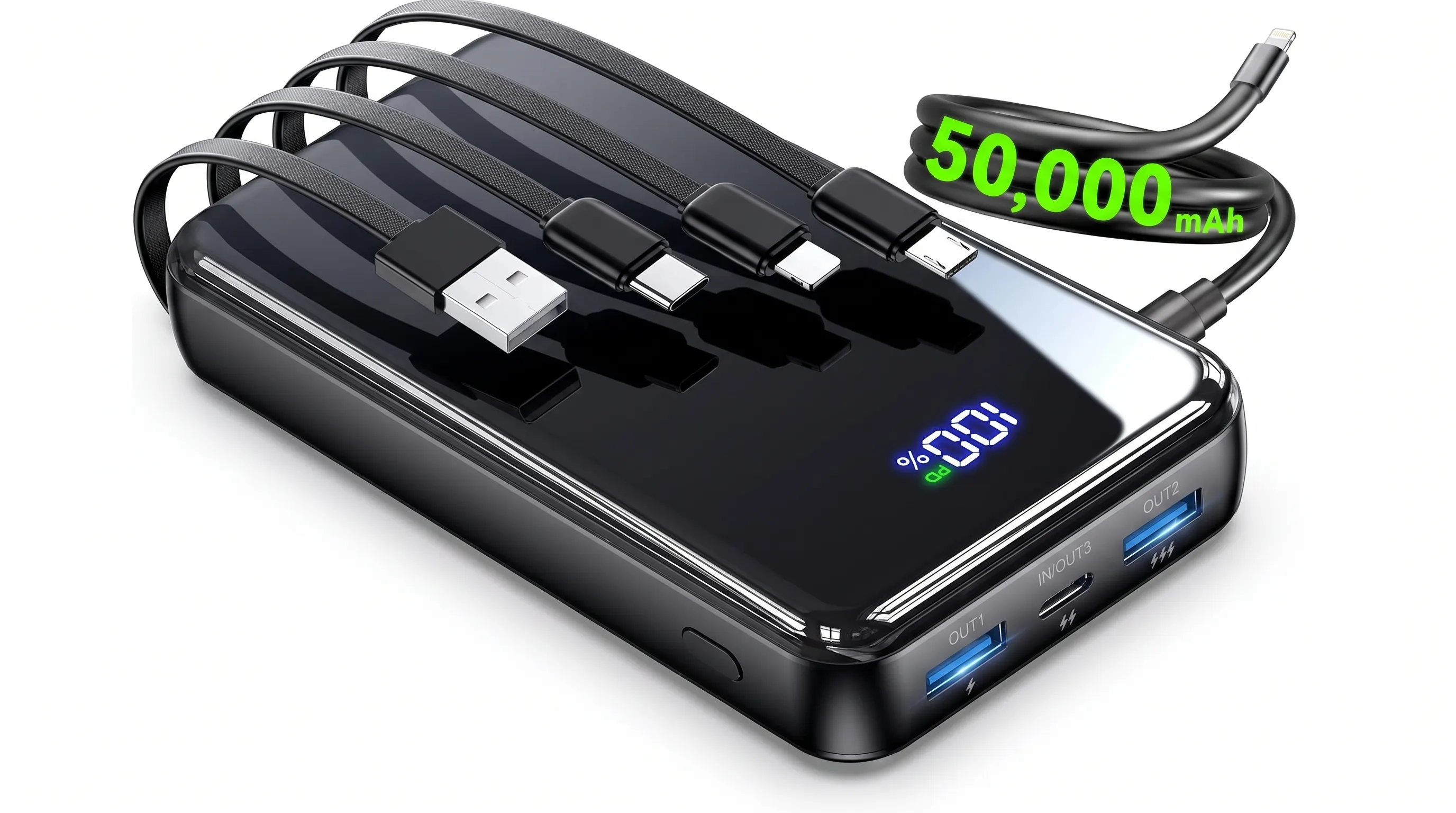 YILANS 50000mAh High Capacity Power Bank