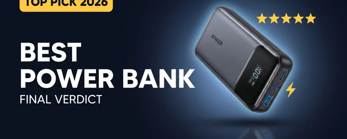Top 5 Best Portable Power Banks in 2026