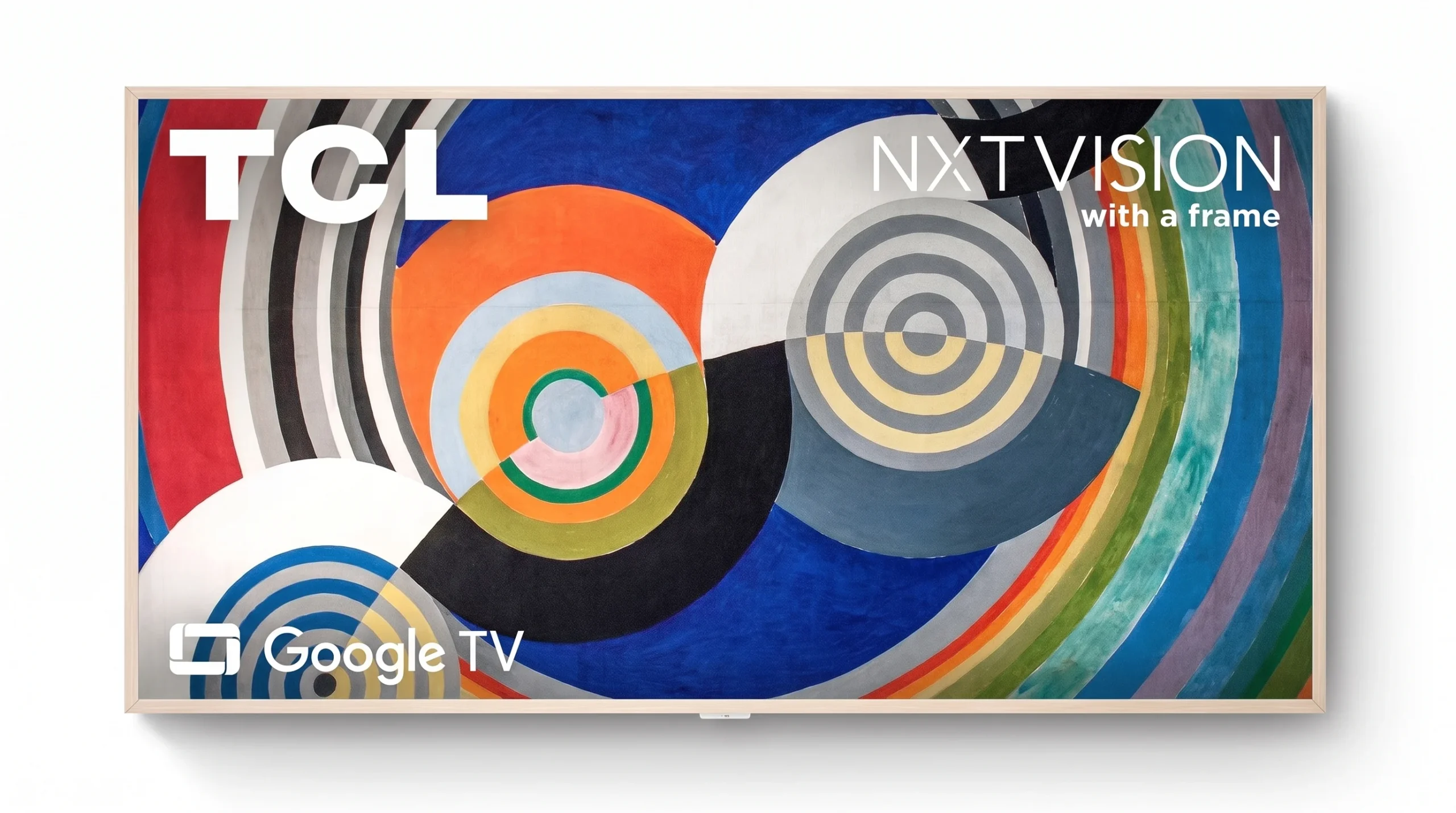 TCL 85 inch NXTVISION A300W QLED 4K Picture Frame TV