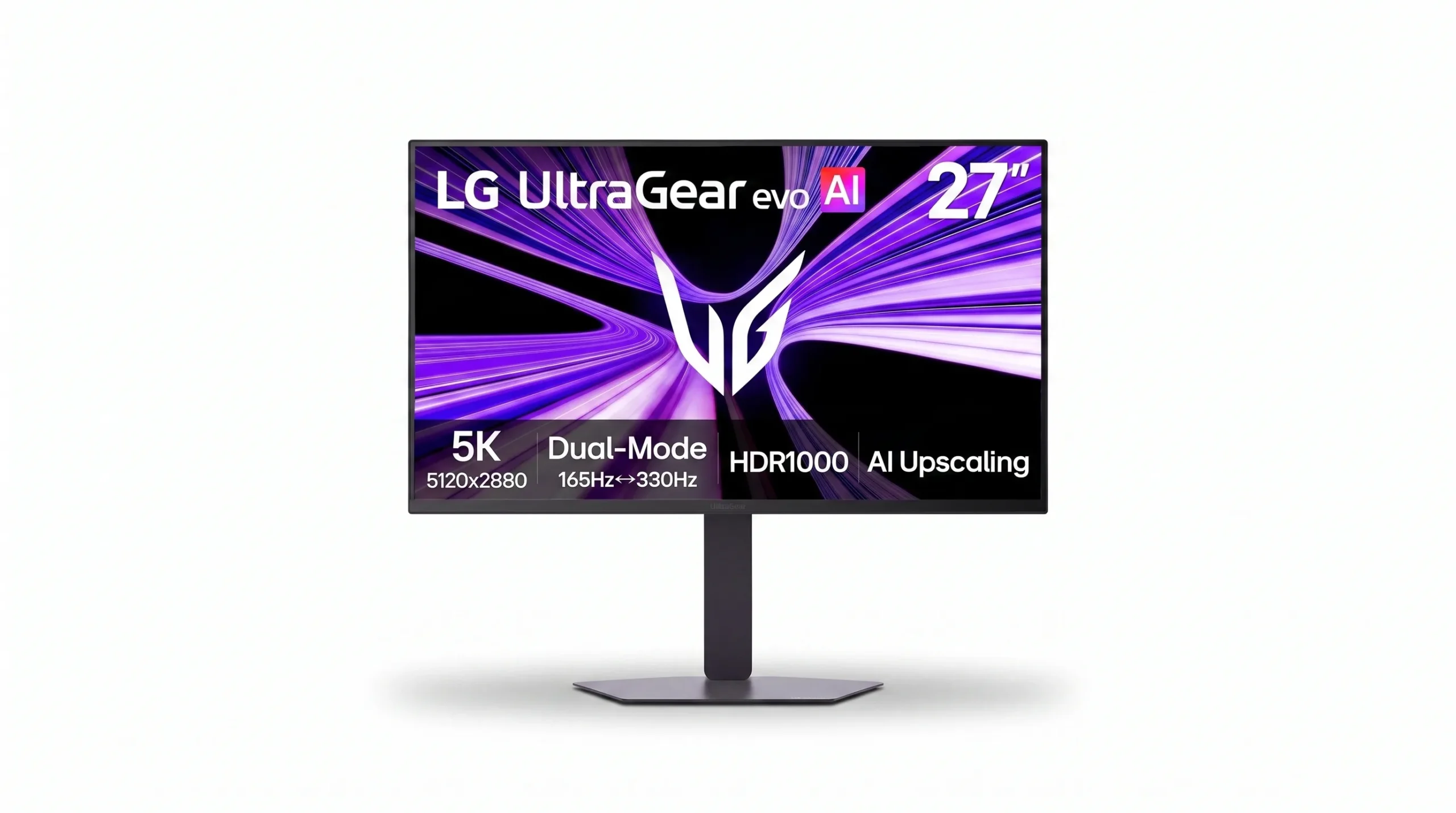 LG 27GM950B-B UltraGear evo 27-inch 5K 165Hz Mini-LED gaming monitor